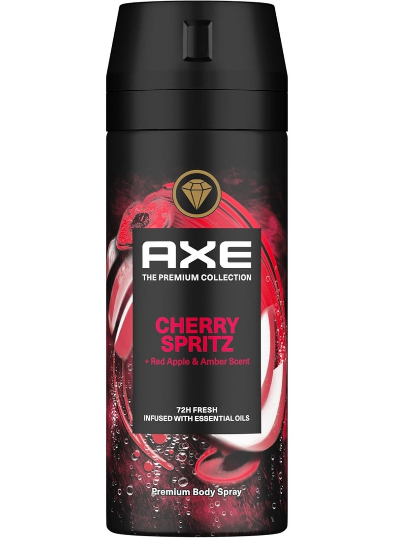 أكس بخاخ مزيل عرق للجسم برائحة الكرز من أكس يدوم 72 ساعة  150 مل - Image 1